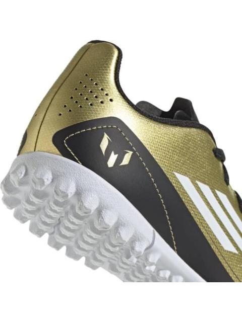 TENIS DE FUTBOL F50 CLUB TF J MESSI DORADO ADIDAS