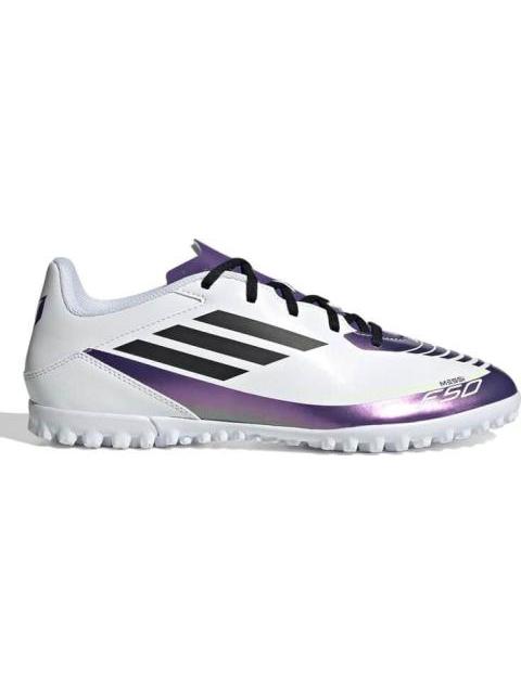 TENIS DE FUTBOL F50 CLUB TF MESSI BLANCO ADIDAS