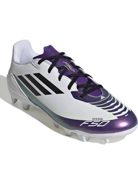TENIS DE FUTBOL F50 CLUB TF MESSI BLANCO ADIDAS
