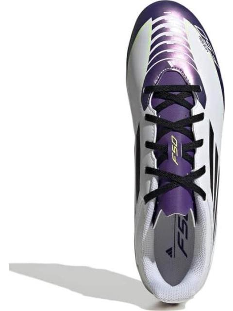 TENIS DE FUTBOL F50 CLUB TF MESSI BLANCO ADIDAS