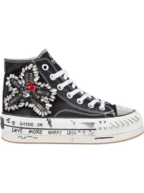 TENIS DE PLATAFORMA NEGRO BELINDA PEREGRIN