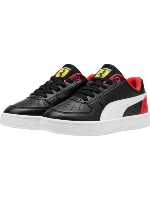 TENIS MOTORSPORT FERRARI CAVEN 2.0 JR BLANCO/NEGRO PUMA