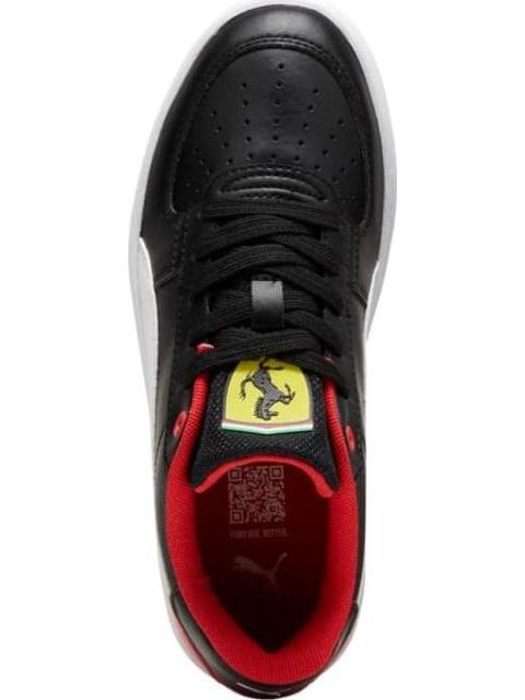 TENIS MOTORSPORT FERRARI CAVEN 2.0 JR BLANCO/NEGRO PUMA