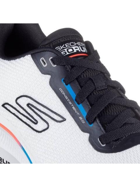 TENIS PARA CORRER GO RUN ELEVATE 2.0 M BLANCO/NEGRO SKECHERS1