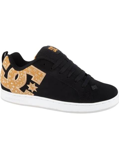 TENIS SKATE COURT GRAFFIK NEGRO DC SHOES