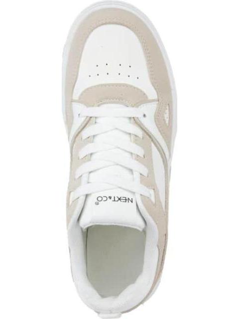 TENIS PLATAFORMA BLANCO NEXT CO