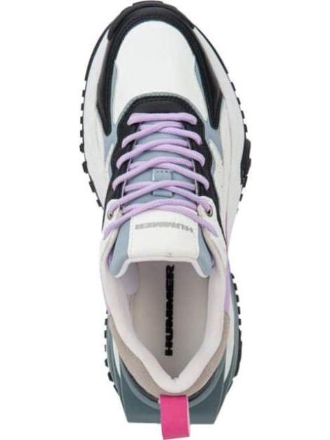 TENIS URBANO CHUNKY BLANCO/NEGRO HUMMER