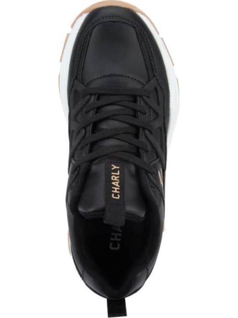 TENIS CASUAL CHUNKY NEGRO CHARLY