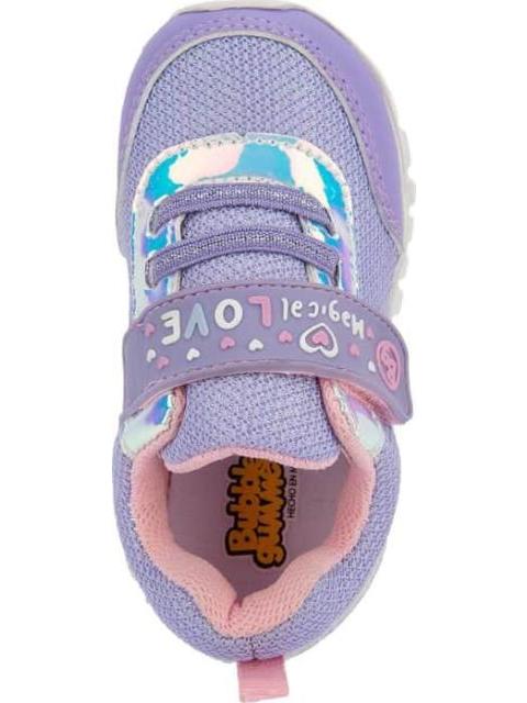 TENIS URBANO CON ELASTICO LILA BUBBLE GUMMERS