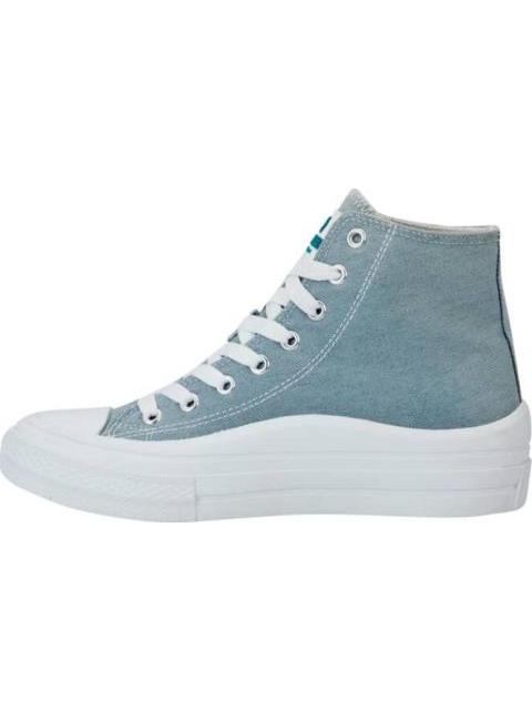 TENIS URBANO CON PLATAFORMA AZUL MEZCLILLA BELINDA PEREGRIN