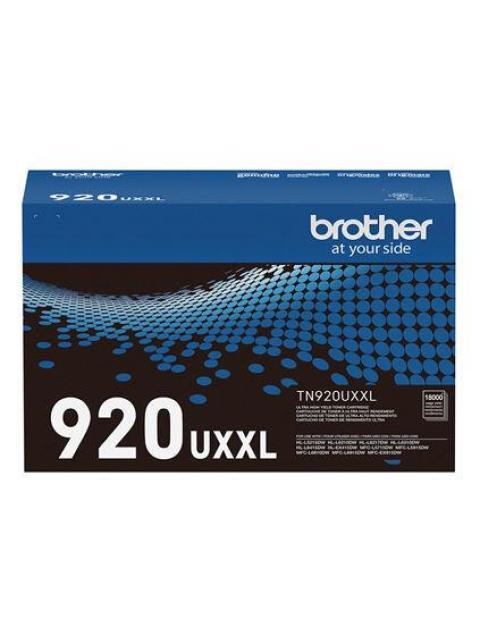 TONER BROTHER VALOR TN920UXXL NEGRO RENDIMIENTO APROXIMADO 18 000 PAGINAS COMPATIBLE CON HLL6210DW HLL6415DW MFCL5915DW MFCL6915DW