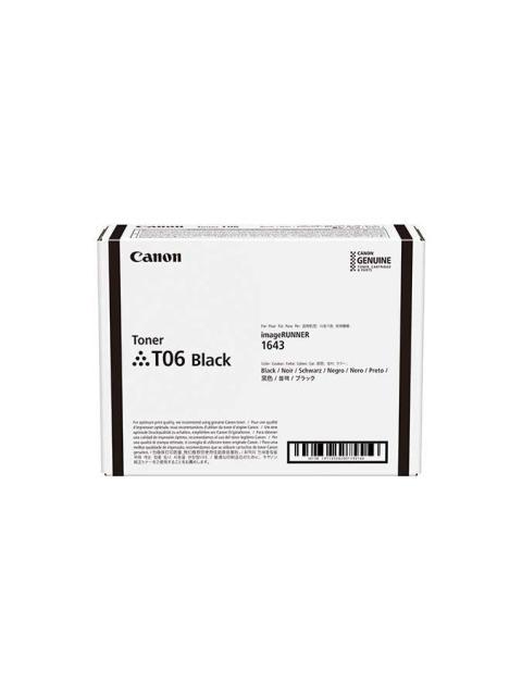 TONER CANON T06 LASER NEGRO 20500 PAGINAS NEGRO