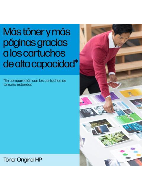 TONER HP 222X ALTO RENDIMIENTO AMARILLO 2.500 PAGINAS