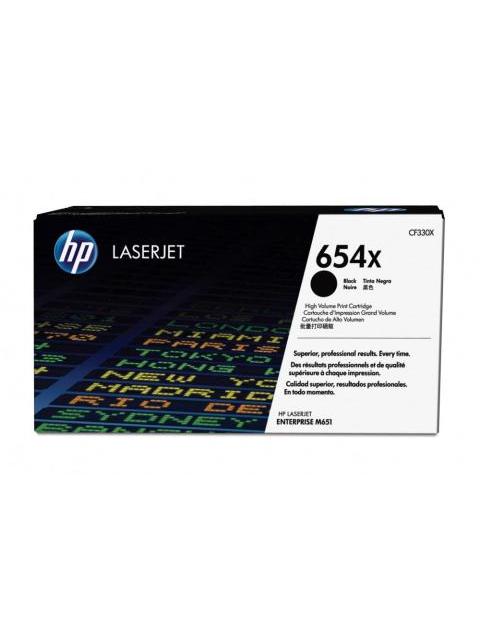 TONER HP 654X NEGRO ORIGINAL 20.500 PAGINAS