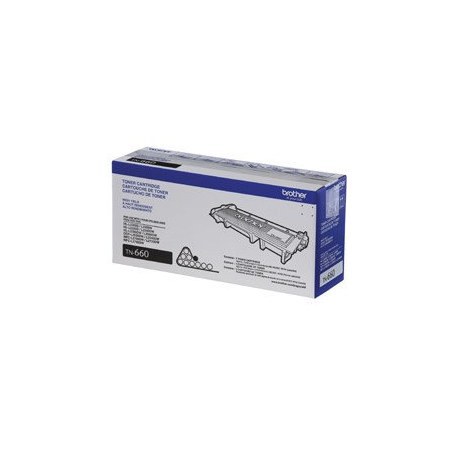 TONER BROTHER TN-660 ALTO RENDIMIENTO NEGRO 2.600 PAGINAS