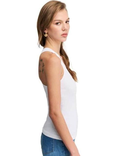TOP ACANALADO BLANCO HOLLY LAND