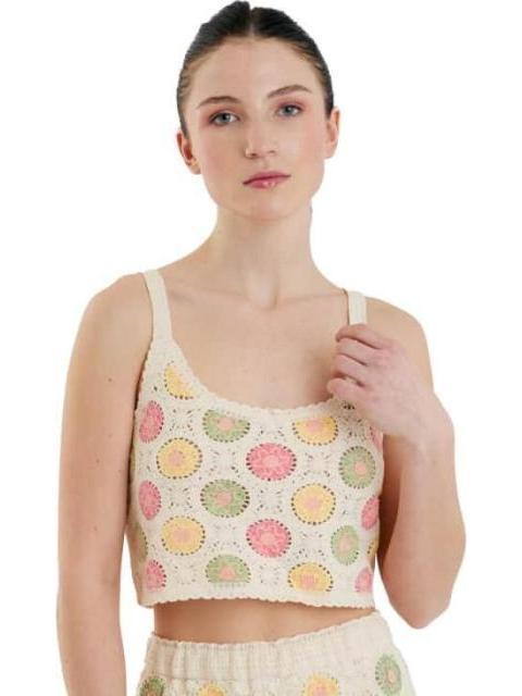 TOP CROCHET BEIGE HOLLY LAND
