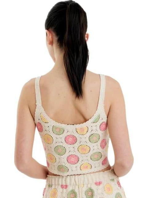 TOP CROCHET BEIGE HOLLY LAND