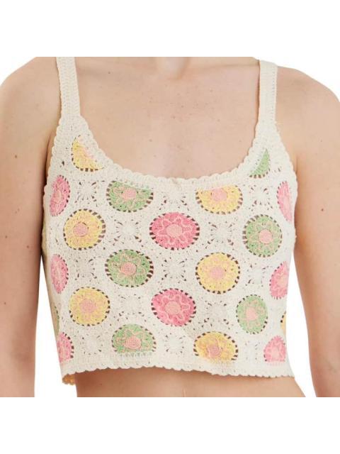 TOP CROCHET BEIGE HOLLY LAND
