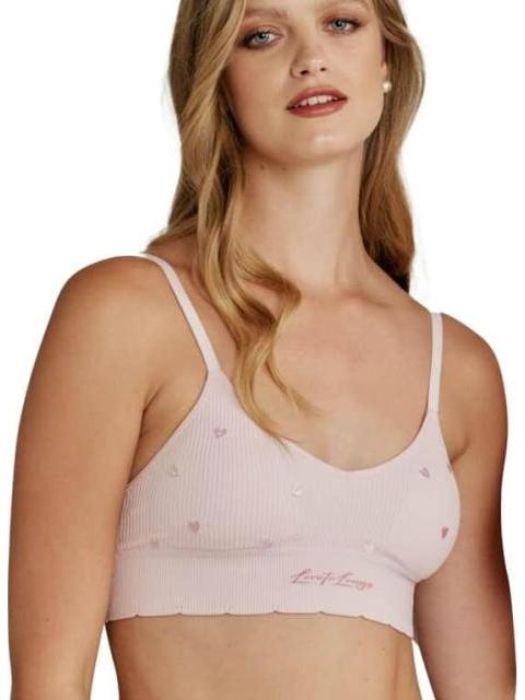 TOP BORDADO ROSA LOVE TO LOUNGE