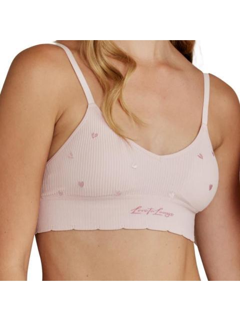 TOP BORDADO ROSA LOVE TO LOUNGE