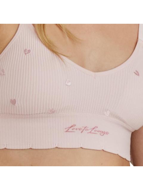 TOP BORDADO ROSA LOVE TO LOUNGE