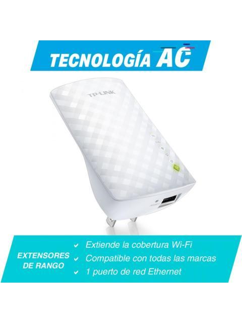 TP-LINK EXTENSOR DE RANGO DE BANDA DUAL AC750 INALAMBRICO 750 MBIT-S 3 ANTENAS INTERNAS