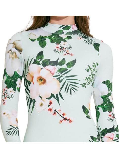 TRAJE DE BAÑO MANGA LARGA AZUL TURQUESA HOLLY LAND