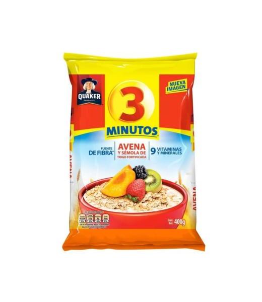 TRES MINUTOS AVENA BOLSA 380 GR