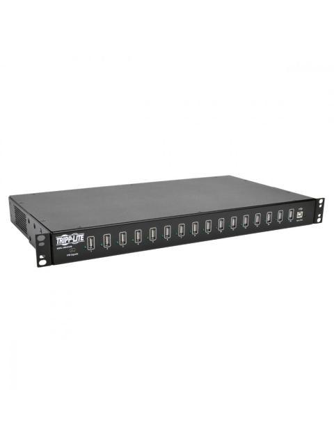 TRIPP LITE ESTACION DE CARGA PARA TABLETAS 16 PUERTOS USB NEGRO