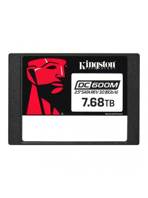 UNIDAD DE ESTADO SOLIDO KINGSTON DC600M ENTERPRICE 7680GB SATA3 2.5 R.560MB-S W.530MB-S PARA SERVIDOR