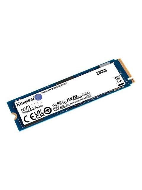 UNIDAD DE ESTADO SOLIDO SSD M.2 250GB KINGSTON NV2 PCIE 4.0 NVME SNV2S 250G