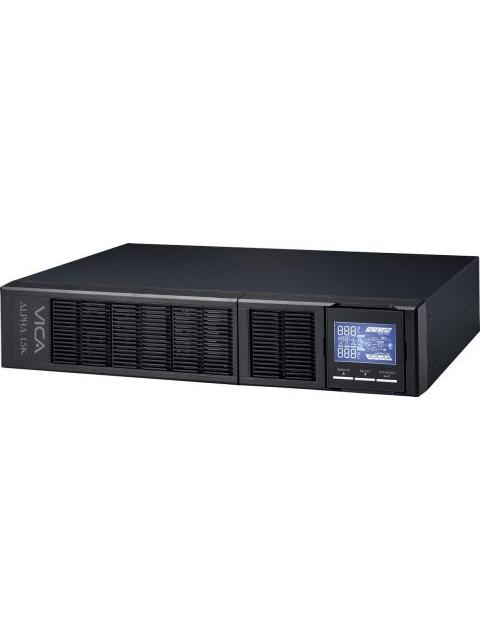 UPS ONLINE CON DOBLE CONVERSION TORRE-RACK VICA ALPHA 1.5K 1500 VA 1500W NEGRO