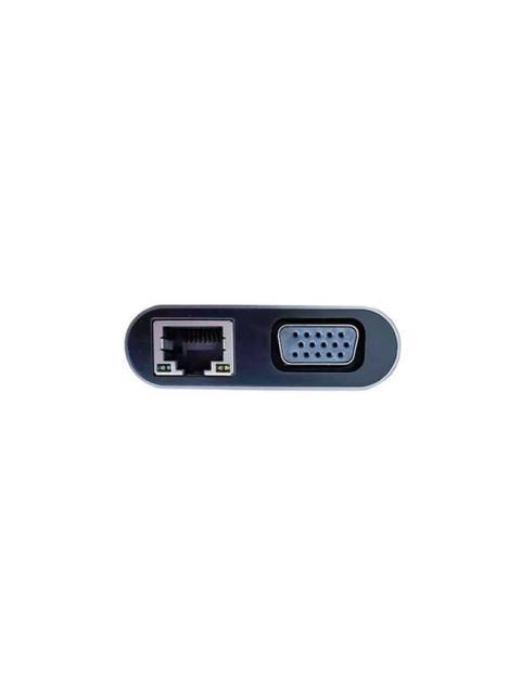 URBAN BALANCE DOCKING STATION UBSC11 4X USB 3.0 2X USB-C 1X HDMI 1X RJ-45 1X SD 1X MICROSD GRIS