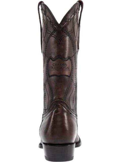 BOTA VAQUERA LISA CAFE CUADRA