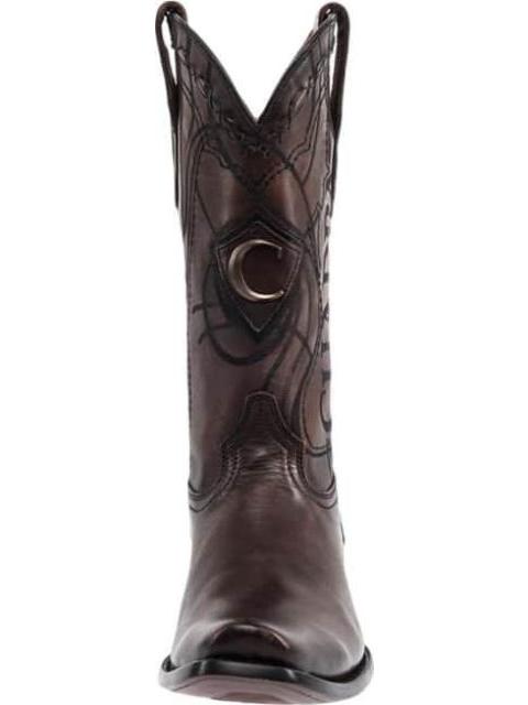 BOTA VAQUERA LISA CAFE CUADRA