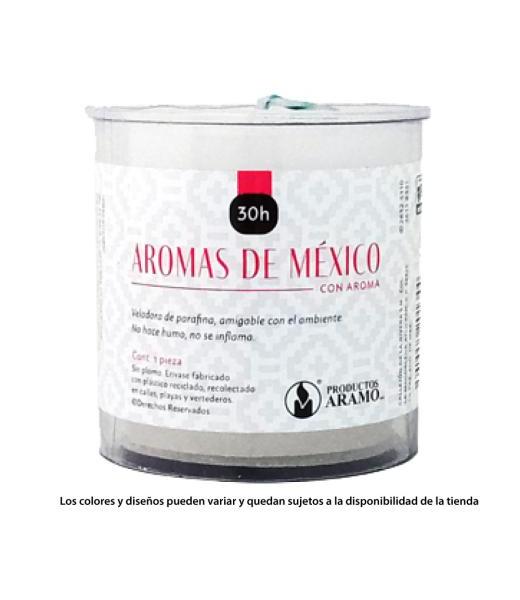 VELADORA ARAMO AROMAS DE MEXICO 30 HORAS