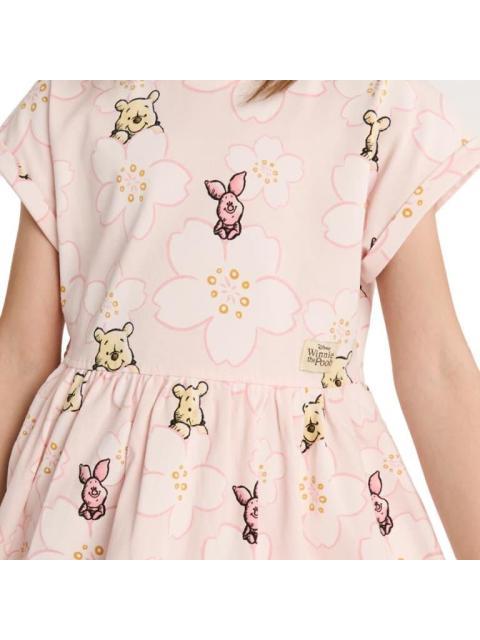 VESTIDO ESTAMPADO APLICACIONES CORAL WINNIE THE POOH