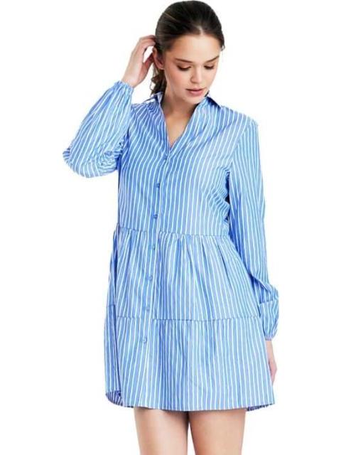 VESTIDO RAYAS AZUL HOLLY LAND