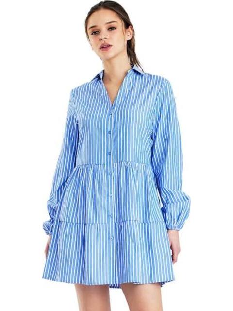 VESTIDO RAYAS AZUL HOLLY LAND