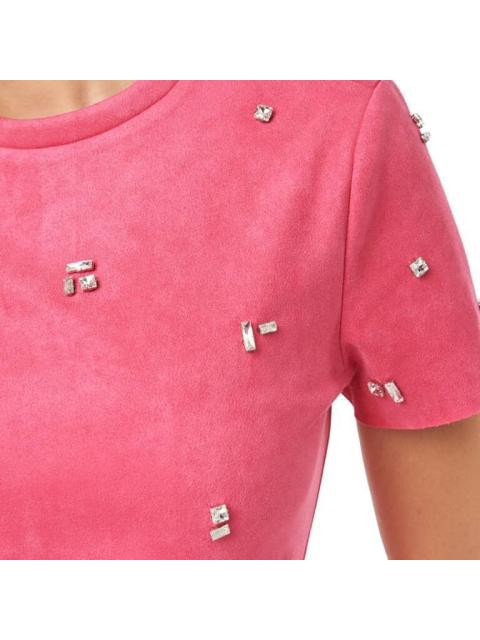 VESTIDO CON PEDRERIA ROSA HOLLY LAND