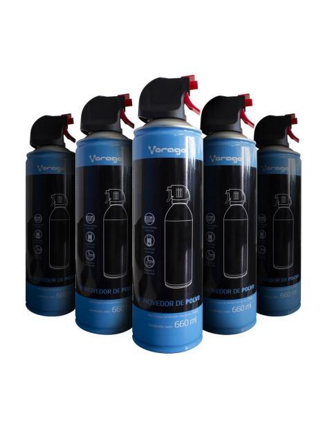 VORAGO AIRE COMPRIMIDO PARA REMOVER POLVO CLN-300 660ML 5 PIEZAS