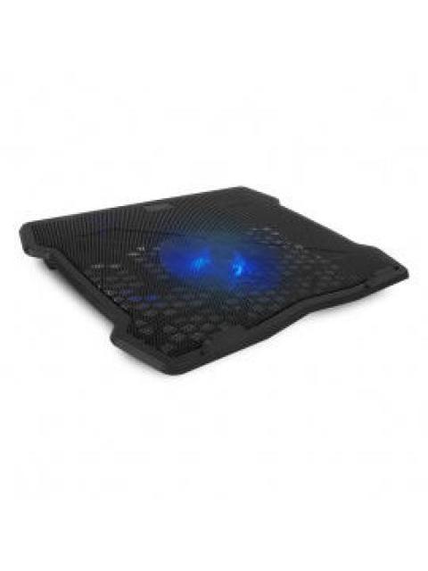 VORAGO BASE ENFRIADORA CP-103 PARA LAPTOP 15.6 CON 1 VENTILADOR NEGRO