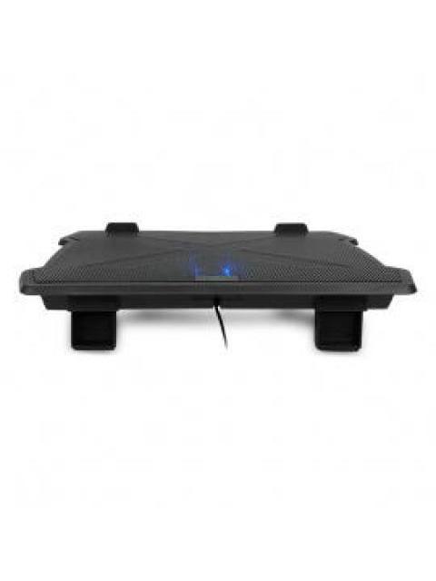 VORAGO BASE ENFRIADORA CP-103 PARA LAPTOP 15.6 CON 1 VENTILADOR NEGRO