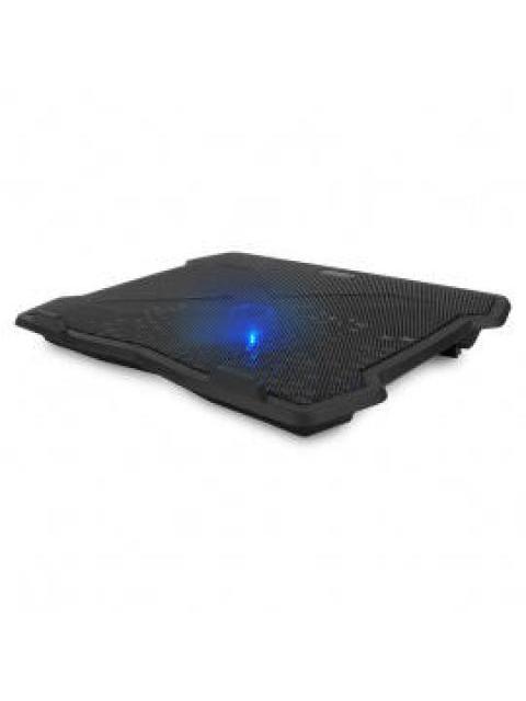 VORAGO BASE ENFRIADORA CP-103 PARA LAPTOP 15.6 CON 1 VENTILADOR NEGRO