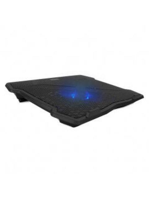 VORAGO BASE ENFRIADORA CP-103 PARA LAPTOP 15.6 CON 1 VENTILADOR NEGRO