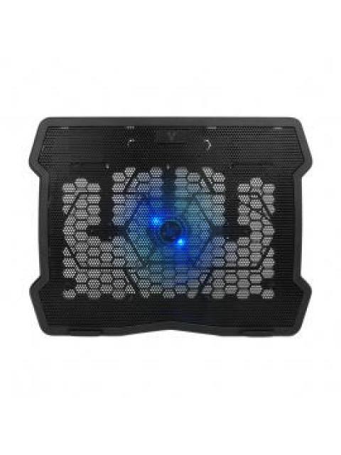 VORAGO BASE ENFRIADORA CP-103 PARA LAPTOP 15.6 CON 1 VENTILADOR NEGRO