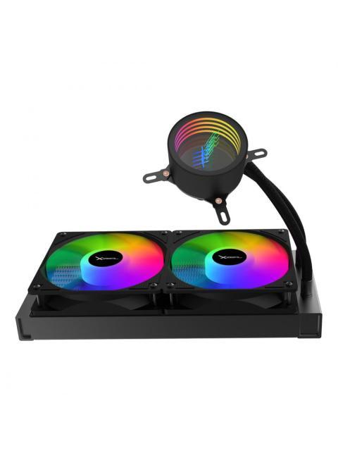 XZEAL XZ410 ENFRIAMIENTO LIQUIDO PARA CPU 2X 120MM 500-2000RPM