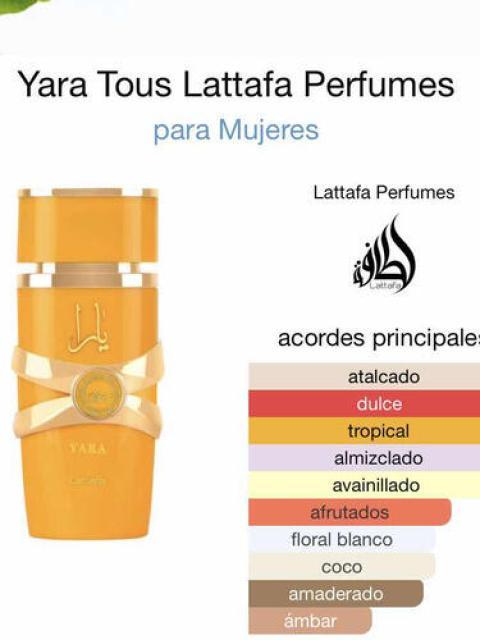 YARA TOUS LATTAFA PERFUMES 100ML EAU DE PARFUM SPRAY - MUJER