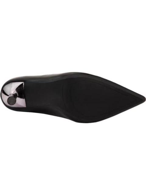 ZAPATILLA TACON CROMADO NEGRO THALIA SODI